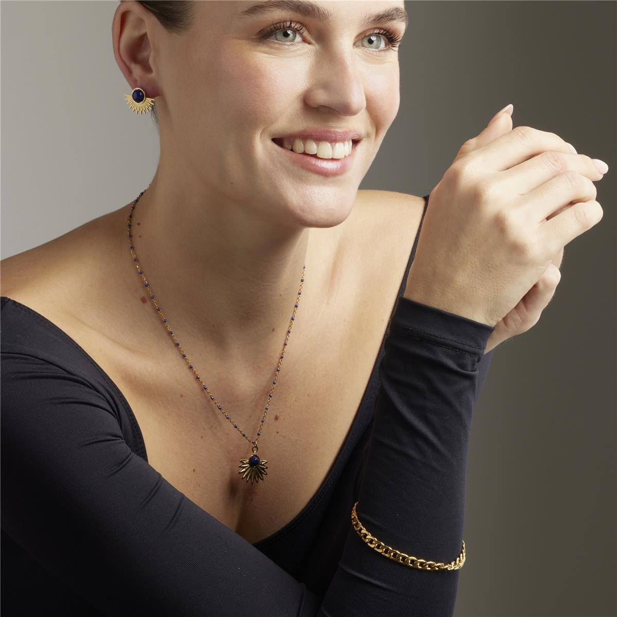 Collar Lux by Lux acabado oro 18k