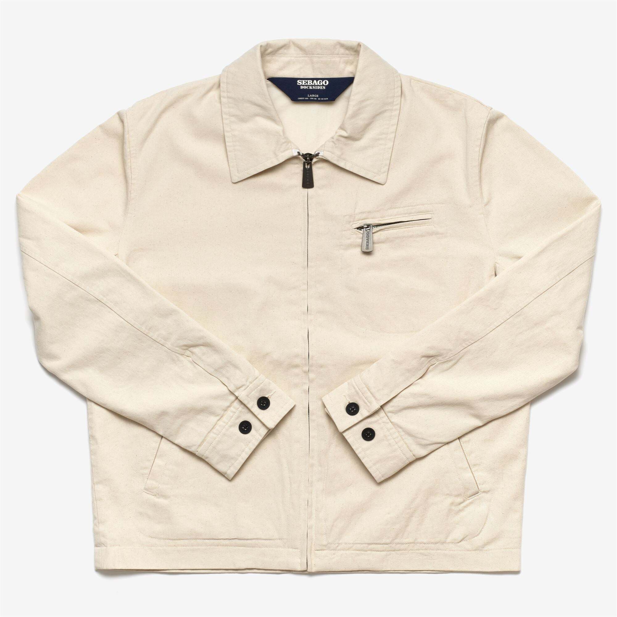 Giubbotti Sebago Uomo Beige DECK TWILL