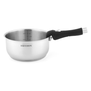 3 casseroles   20 cm amovible inox 18 8 induction