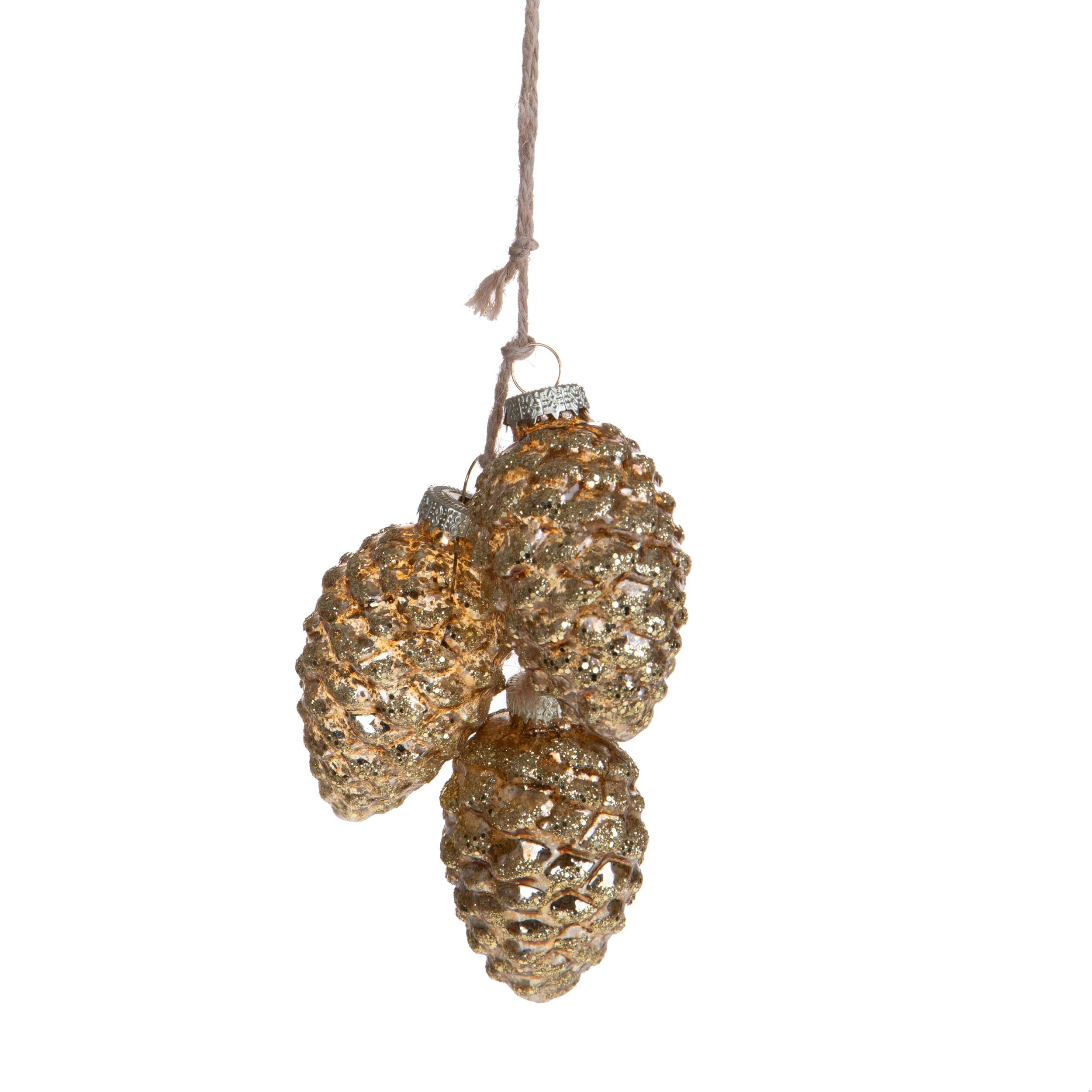 Grappolo pigne a app. - Pezzi 6 - ORO - Bianchi Dino SpA
