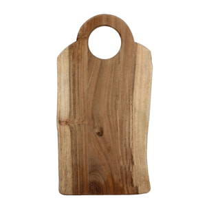 Planche à découper en bois d'acacia 30x15cm WOOD
