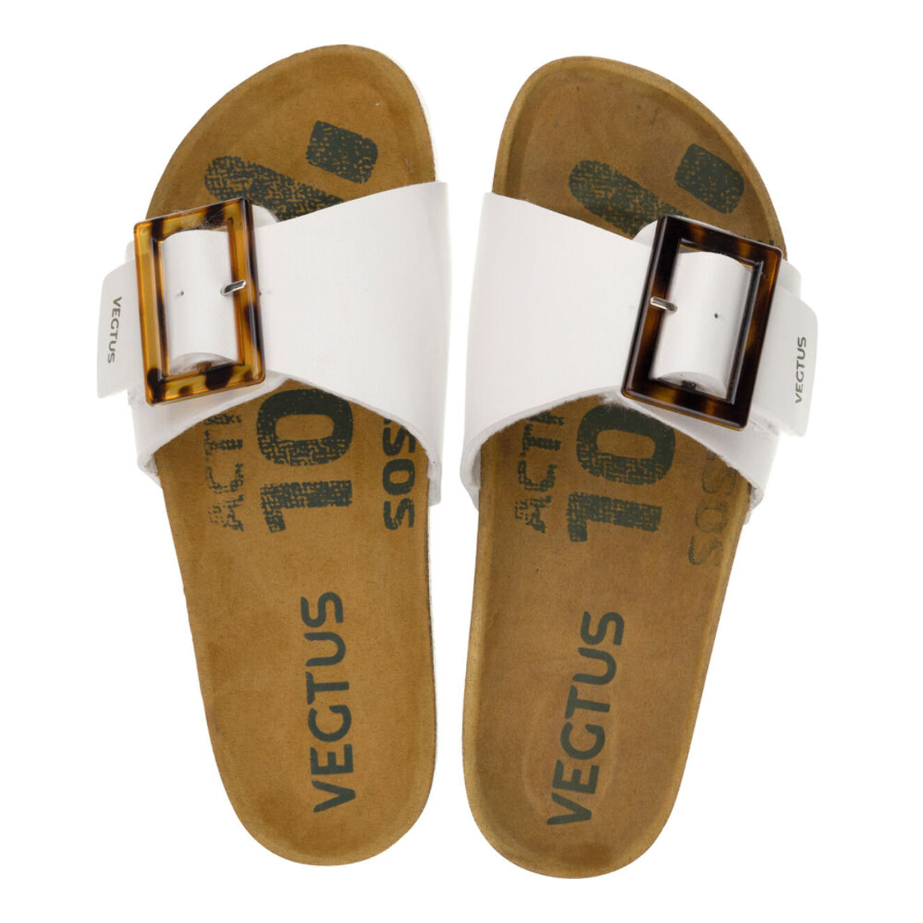 Chanclas para Mujer - VEGTUS Duna White