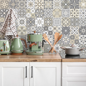 Sticker crédence adhésive - CARRELAGES MARIALLA - 60x100cm