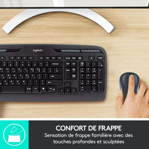 Clavier + Souris LOGITECH MK330