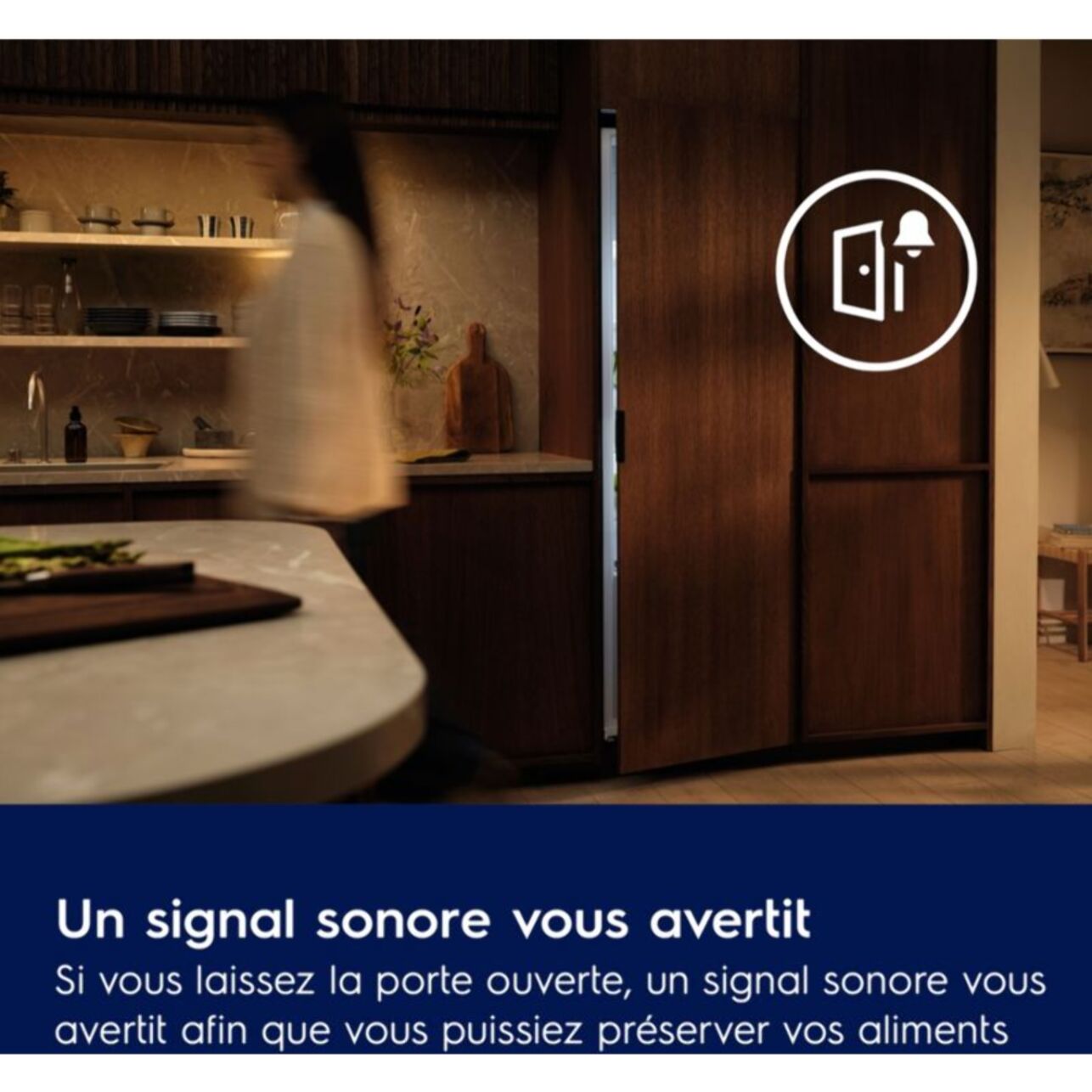 Réfrigérateur combiné encastrable ELECTROLUX KNT6ME18S4