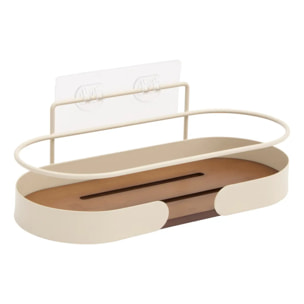 Étagère de douche Argileo rectangulaire 1 niveau beige