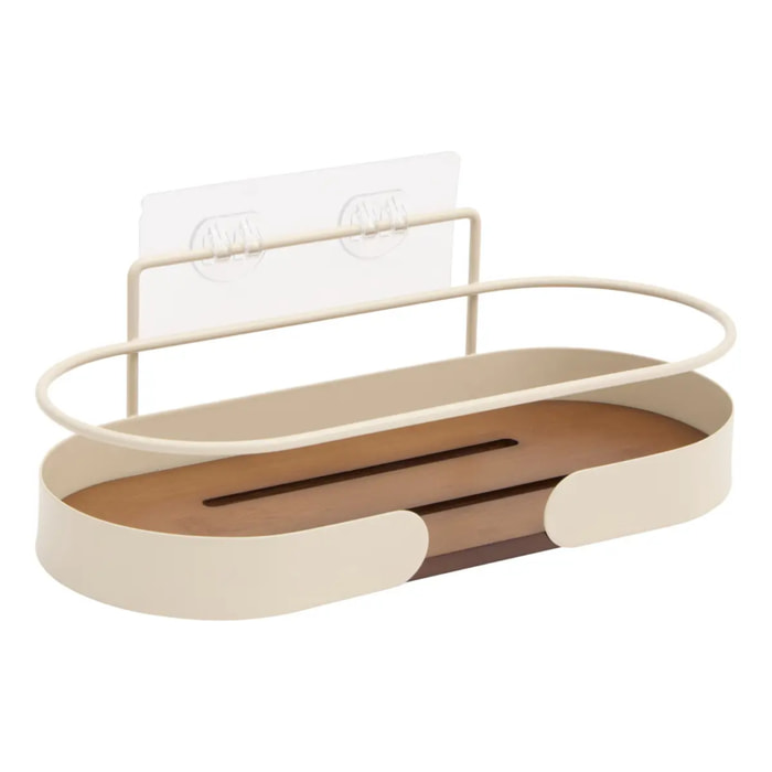 Étagère de douche Argileo rectangulaire 1 niveau beige