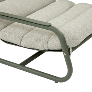 Fauteuil de jardin Celestam 2 places vert laurier