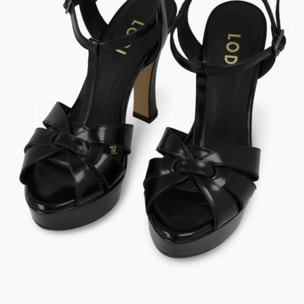 SANDALIAS NEGRAS TARAN