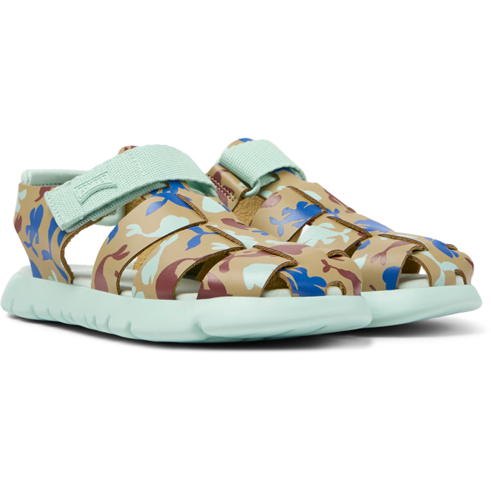 Sandali - CAMPER Oruga - Multicolore - Pelle liscia