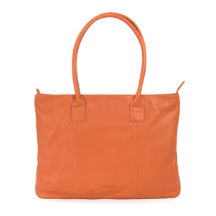 Borsa a spalla  unisex In Vera pelle Made in Italy 36x27x10 cm