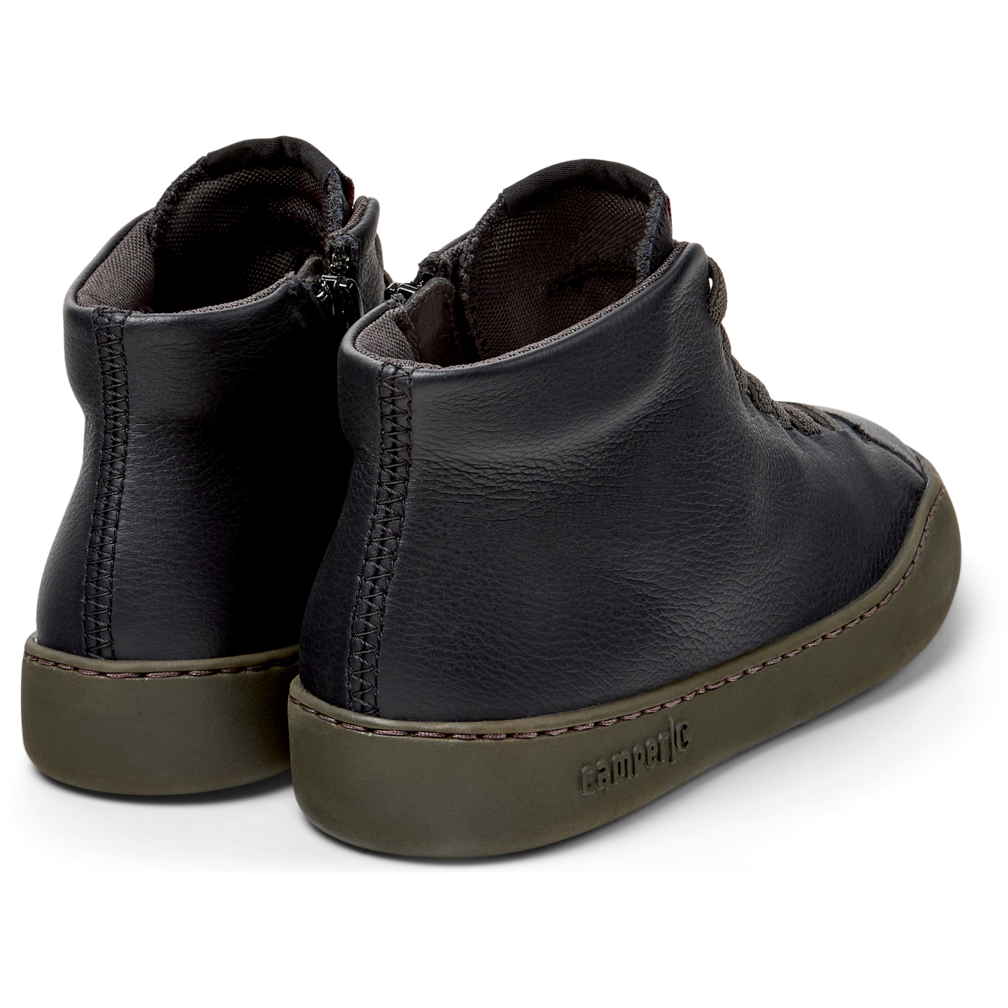 Zapatillas - CAMPER Peu Touring - Negro - Cuero liso