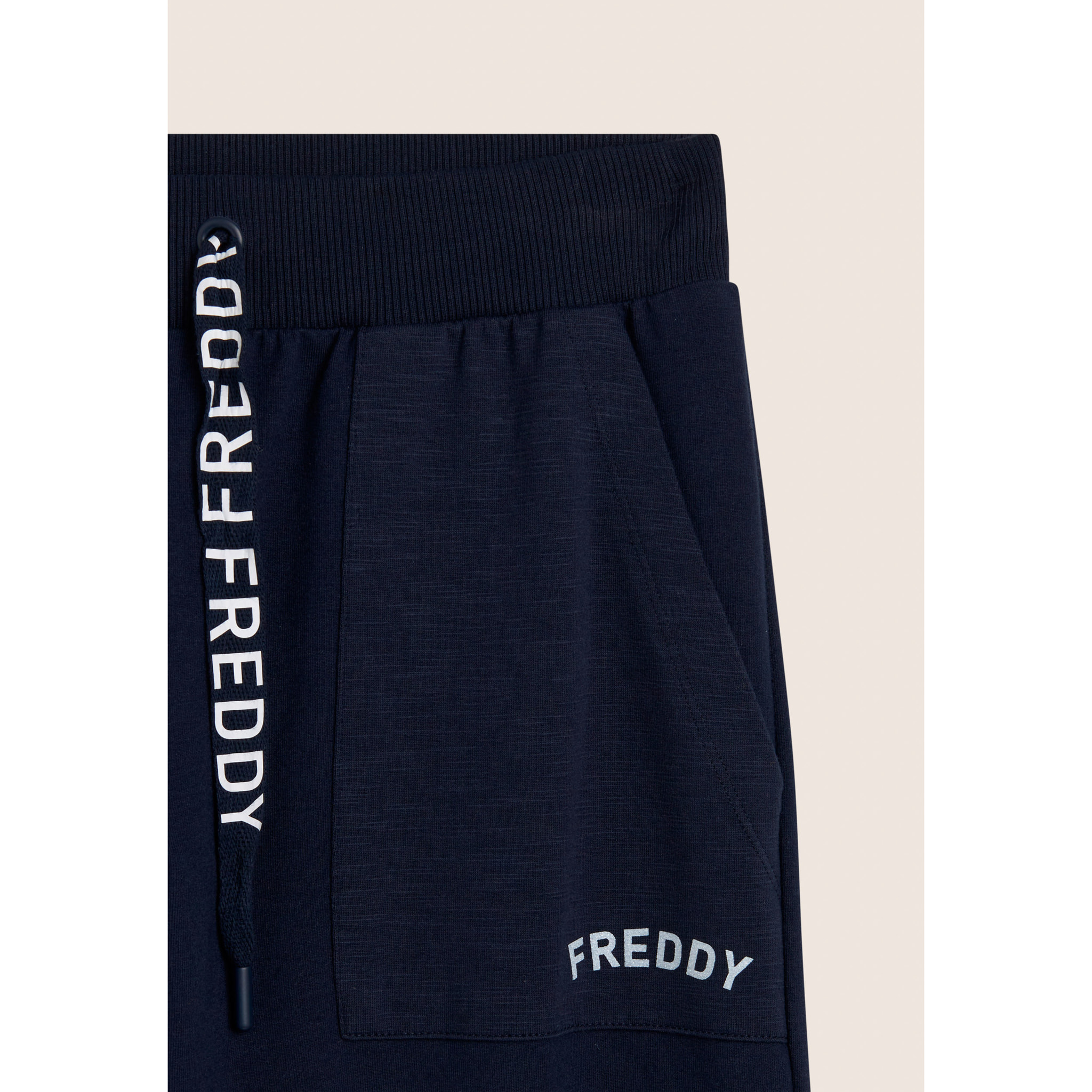Pantaloni con Tasche Applicate e Logo FREDDY