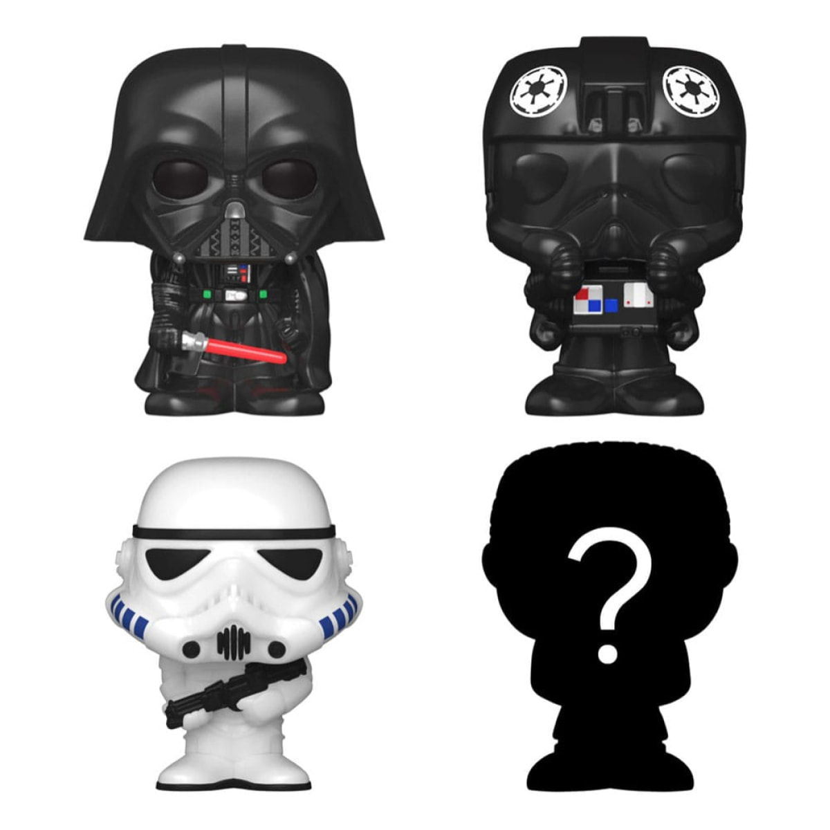 Star Wars Bitty Pop! Vinile Figura 4-pack Darth Vader 2,5 Cm Funko