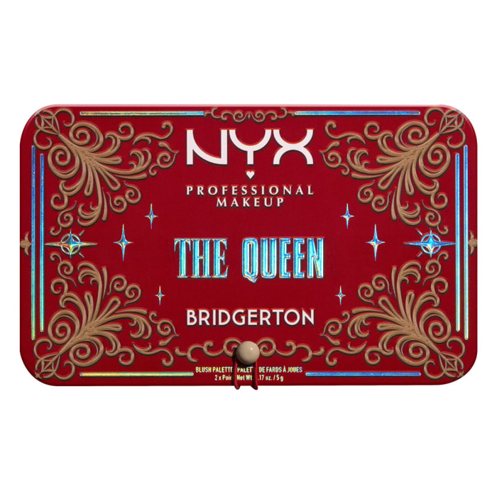 NYX Professional Makeup Collection Limitée Bridgerton Palette Duo Blush THE QUEEN
