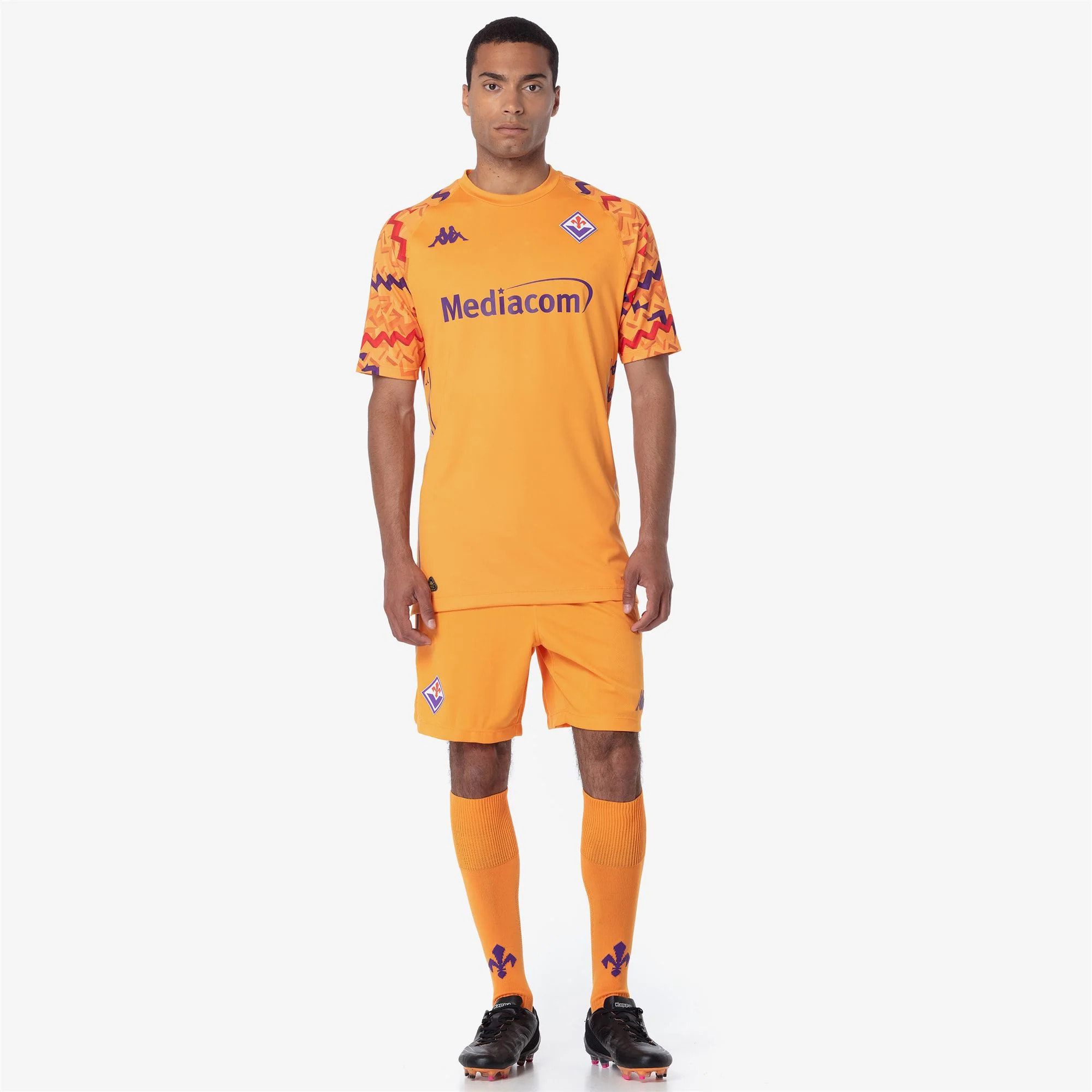 Kappa - Maglie gioco Uomo Arancione - Kombat Gk Pro 2025 Fiorentina