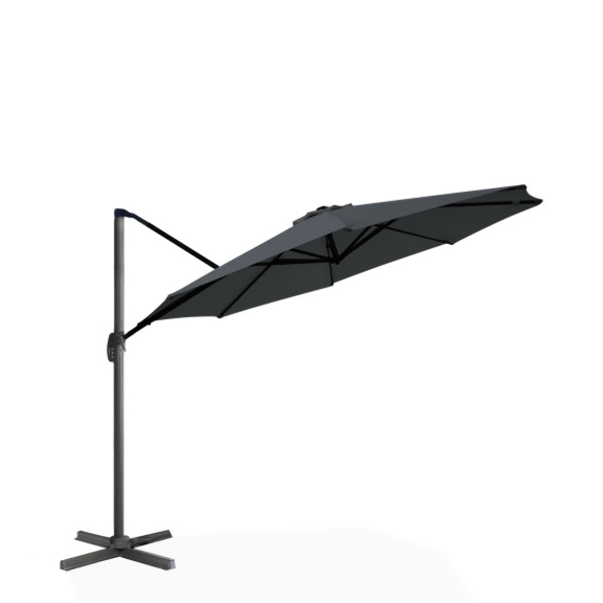 Parasol Sombra 360° rond avec housse de protection