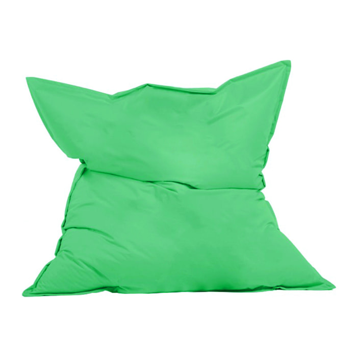 Pouf rectangulaire d'extérieur XXL 180x140cm vert THIES
