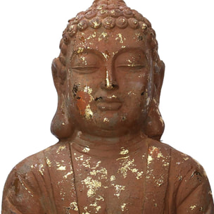 Buddha in resina bronzo cm35x25,5h53,5