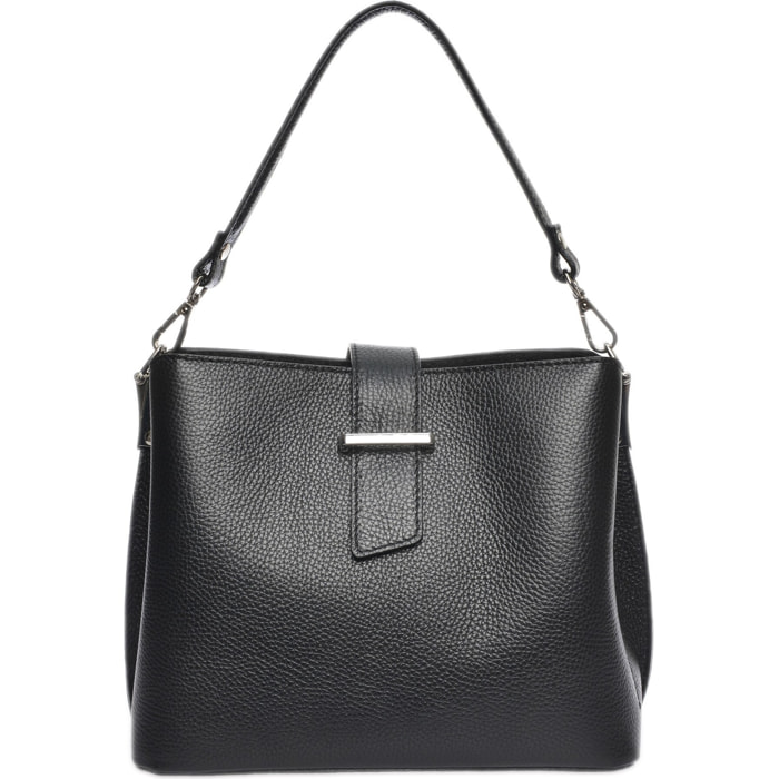 Borsa a mano Anna Luchini Nero
