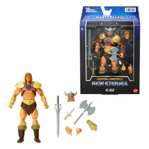 Masters Of The Universe New Eternia Masterverse Action Figura 2022 Viking He-man 18 Cm Mattel