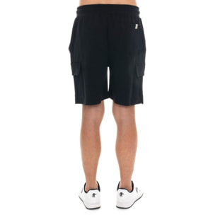 Bermuda cargo da uomo con logo piccolo