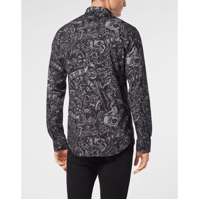 PHILIPP PLEIN Camisa Slim Fit TATTOO