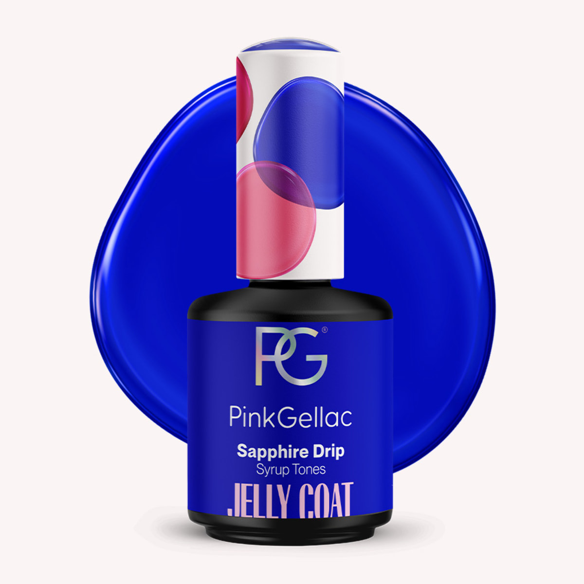 Vernis semi-permanent - Sapphire Drip - Jelly Coat - 15 ml