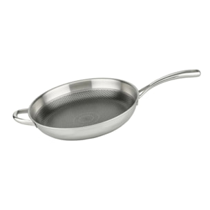 Poêle 32 cm en inox 18/10 Elo Relief Evolution