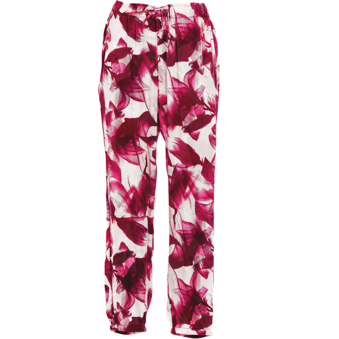 DEHA - Pantalone ALLOVER SATIN JOGGER PANTS in Viscosa per donna