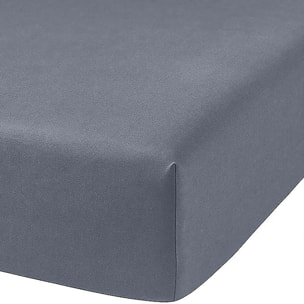 Drap housse percale - bonnet:25cm canon de fusil