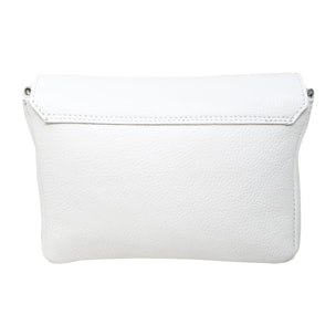 Chicca Borse Tracollina Donna in Pelle Bianco