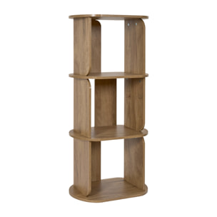 Module de Rangement - HOME DECO FACTORY - HERITAGE - 3 Cases - Modulable - Marron