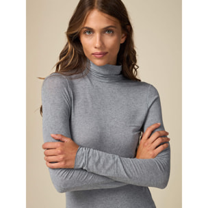 Oltre - Cashmere blend T-shirt - Gris