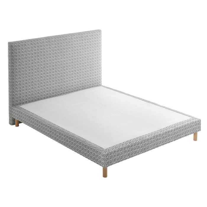 Sommier Responsable + Tête de lit Vintage