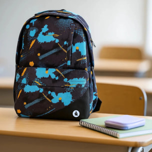 beSmart - ZAINO EVA PRO DOPPIO SCOMPARTO ABSTRACT BLU