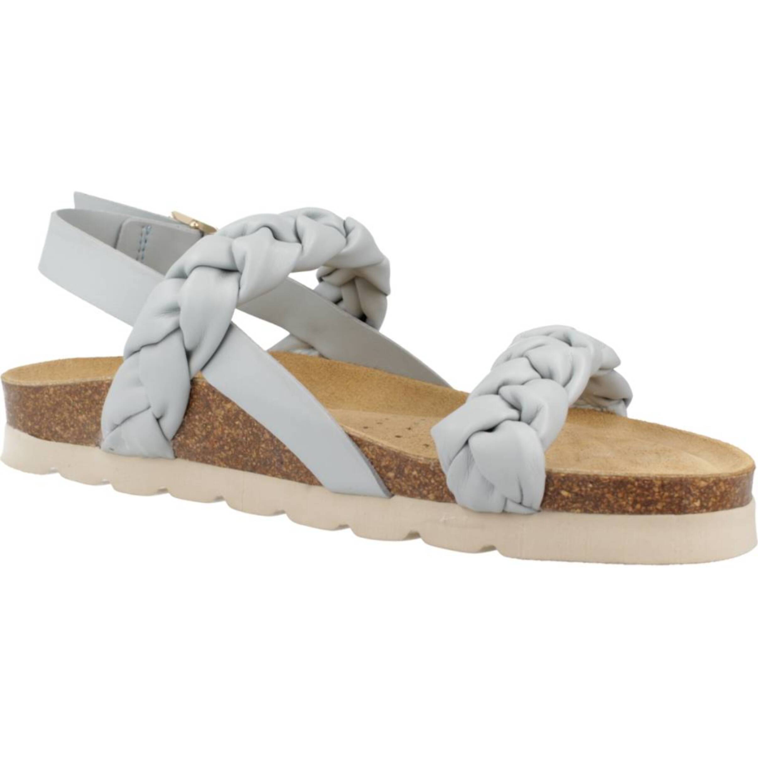 Sandalias Mujer de la marca GEOX  modelo D BRIONIA HIGH GRIS