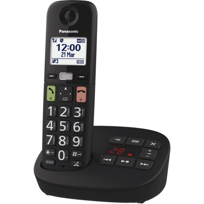 Téléphone sans fil PANASONIC KX-TGU130EXB