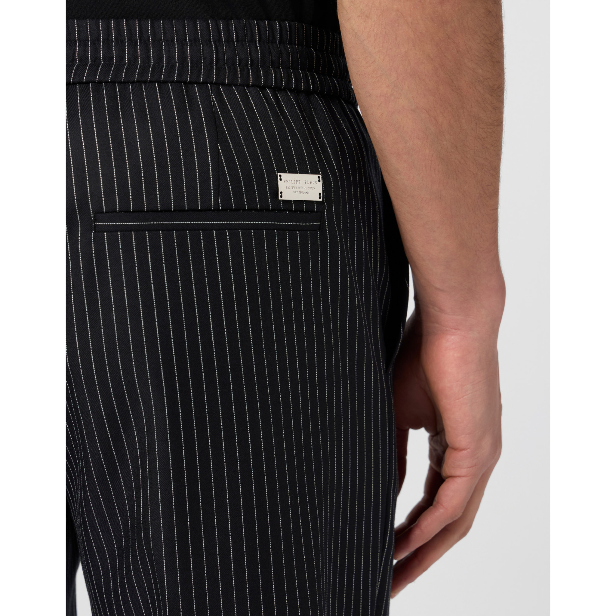 PHILIPP PLEIN Classic Tracksuit Pants Stripes Stripes