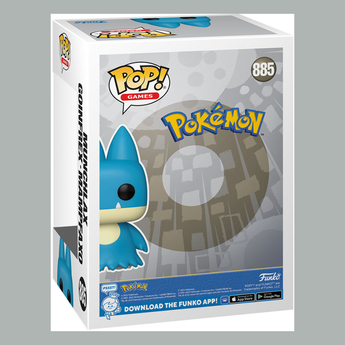 Pokemon Pop! Games Vinile Figura Munchlax (emea) 9 Cm Funko