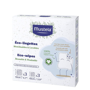 Bébé - Eco-Lingette Réutilisable et Lavable 6 Unités