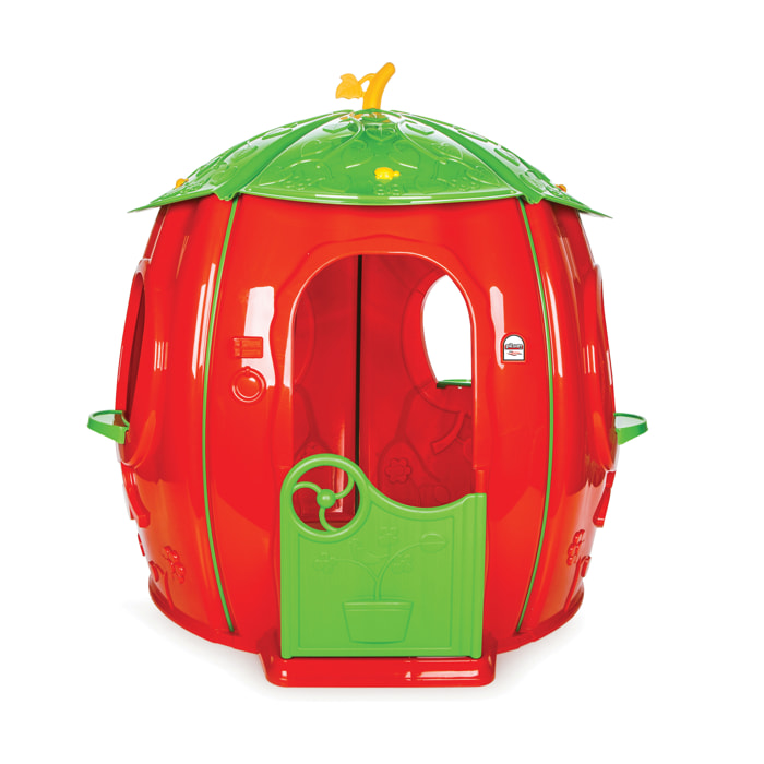 Caseta infantil de plástico con forma de fresa STRAWBERRY HOUSE 06 158 PILSAN