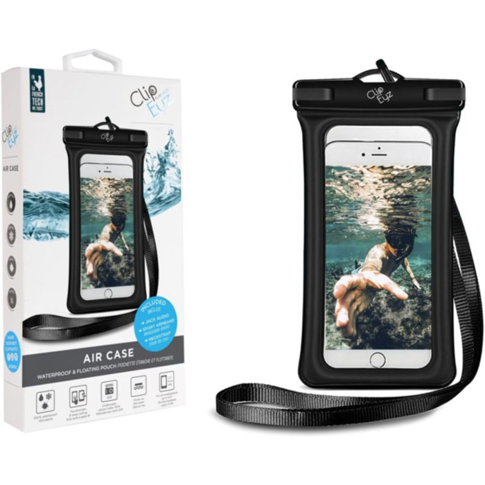Etui CLIPEYZ Pochette étanche tout terrain noir