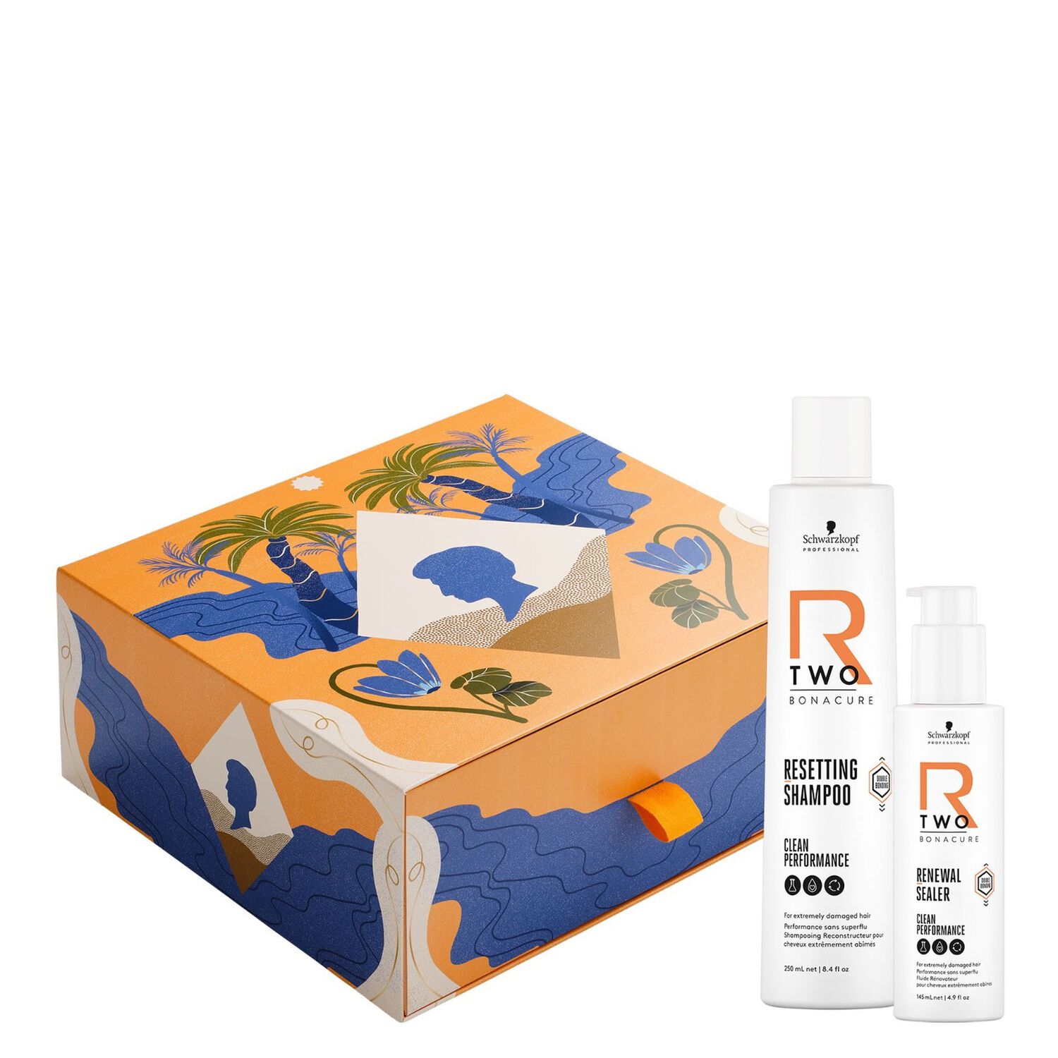 BC R-TWO - Coffret Shampooing Reconstructeur + Fluide Rénovateur 145 ml