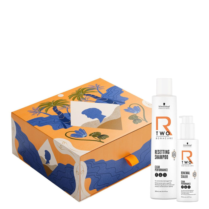 BC R-TWO - Coffret Shampooing Reconstructeur + Fluide Rénovateur 145 ml