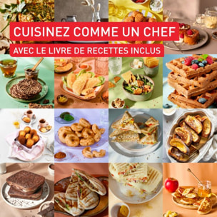 Gaufrier, croque monsieur TEFAL Snack Collection Sandwich/WaffleSW862BF0