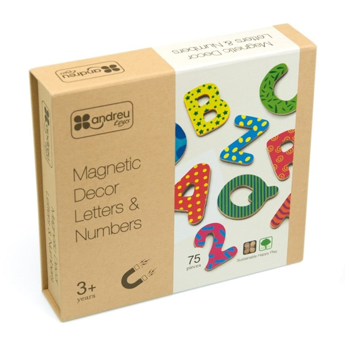MAGNETIC DECOR LETTERS & NUMBERS - JUEGO EDUCATIVO