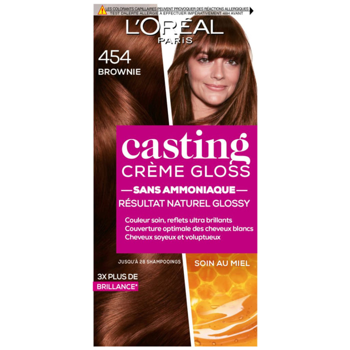 L'Oréal Paris Casting Crème Gloss Coloration 4.54 Brownie