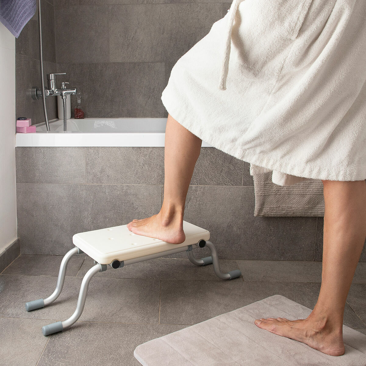 Asiento para Bañera Antideslizante 2 en 1 Seburett InnovaGoods