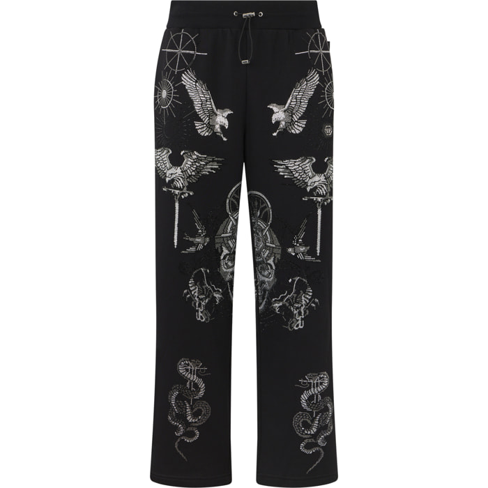 PHILIPP PLEIN Jogging Pants Tattoo Stones